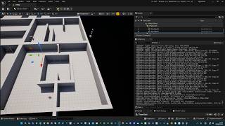 UE5.8 Learning Agents – Maze Challenge #4. U-Turn screenshot 4
