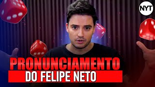 Felipe Neto se pronuncia sobre a Blaze e toma atitude inusitada