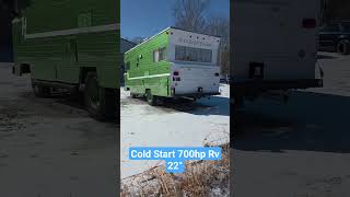 #COLDSTART 700hp RV, It's Nasty! #projectcar #hellcat #rv #moparornocar #musclecar #mechanic #cartv