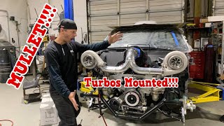 Mullet El Camino Build Episode 6 Turbo Mounting plus Hotside and Coldside Fabrication!!!