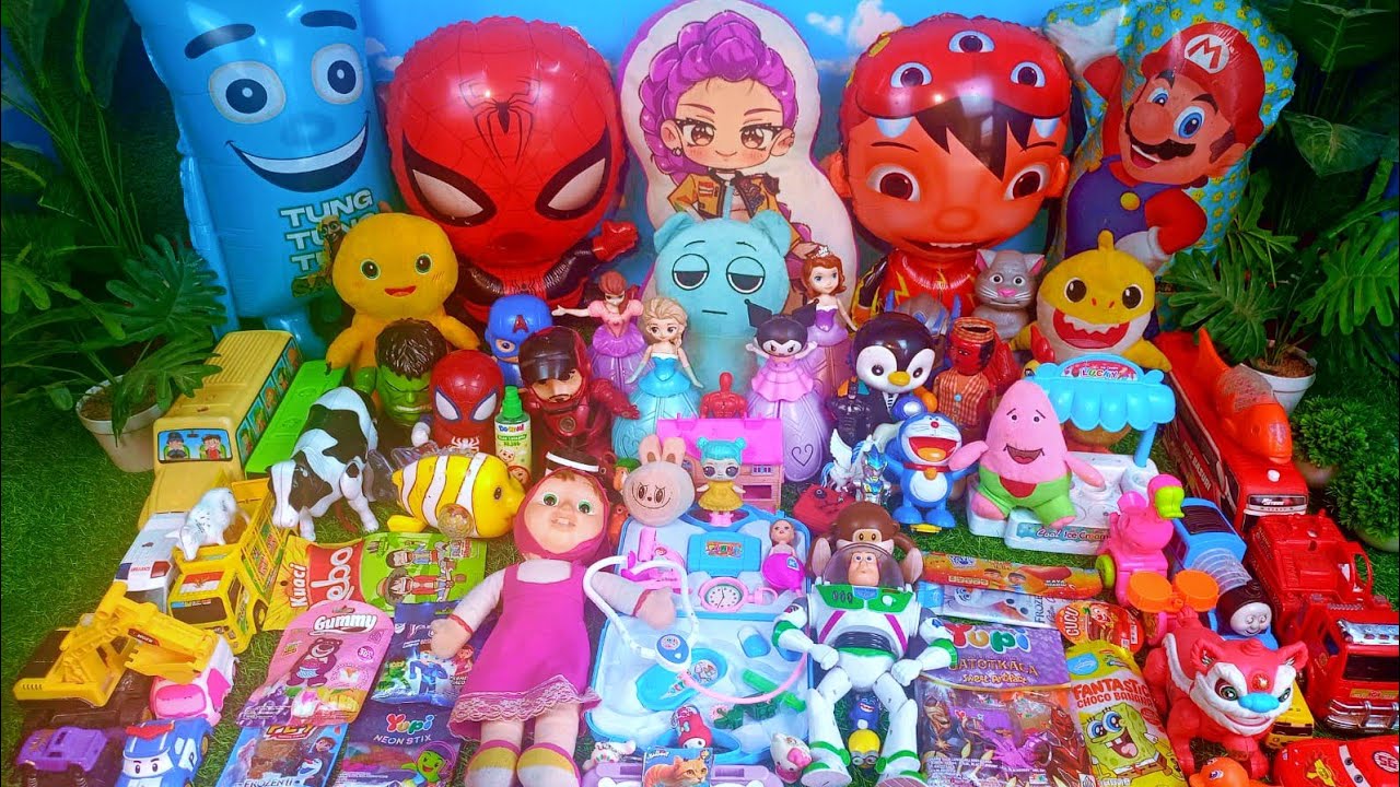 Hunting Es krim Masak Masakan Dokteran Permen Yupi Baby Shark Marsha and The Bear Bebek Ikan koi 123