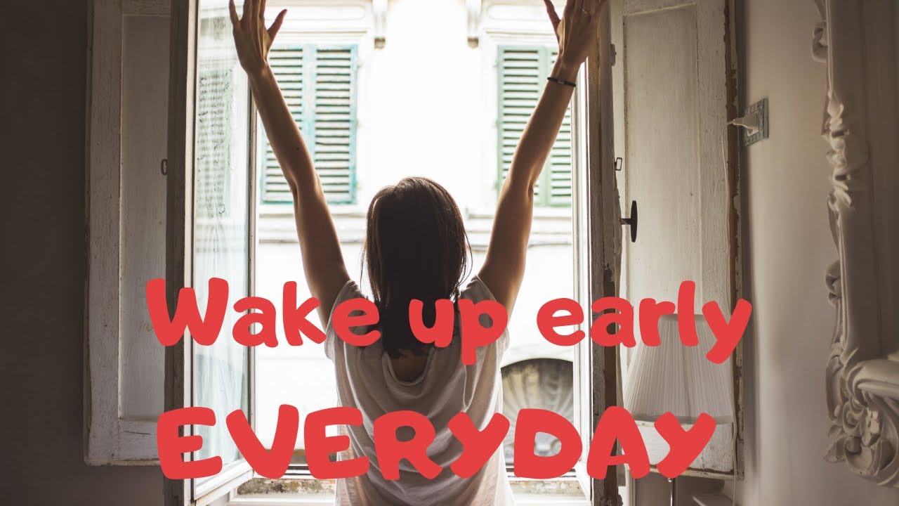How to instantly be a morning person! How to wake up early! - YouTube