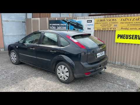 Фаркоп Ford Focus II хетчбек 2003-2011 (Форд Фокус 2) оцинкований, видео 1