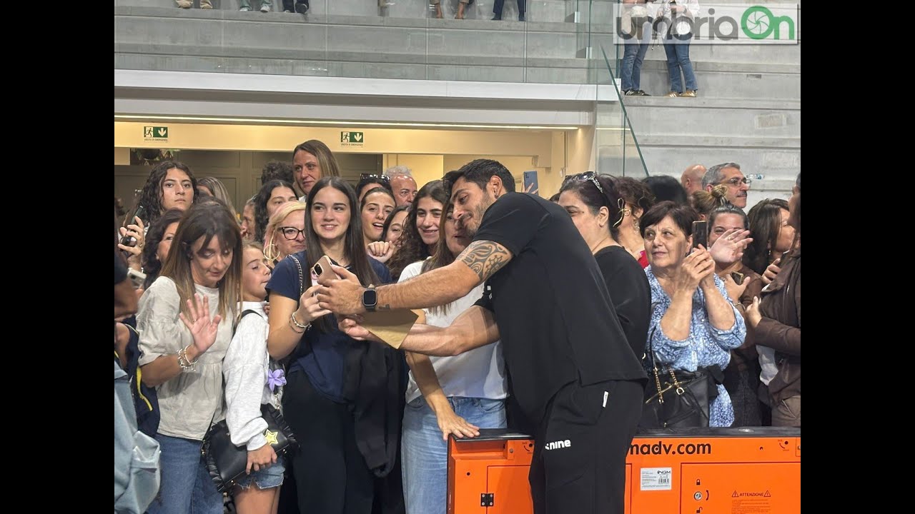 Presentazione Terni Volley Academy, Javier Martinez: «Spero in tanti si avvicinino alla pallavolo»