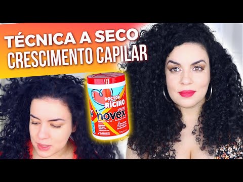 CRESCIMENTO CAPILAR COM NOVEX DOCTOR RÍCINO!!!