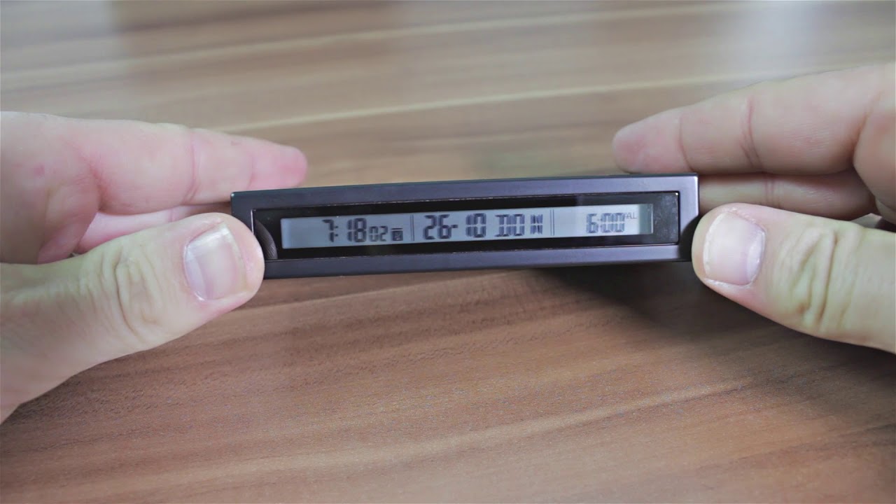 Sprechender Funk-Reisewecker Travel