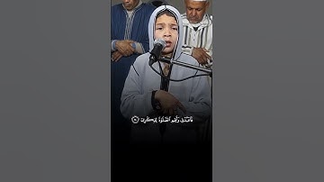 تلاوة تقشعر لها الأبدان لآيات بينات من #سورة_طه برواية ورش بصوت القارئ الشبل #أيمن_الشريفي