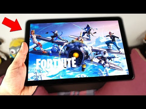 Fortnite pe TABLETA ! Samsung Tab S4