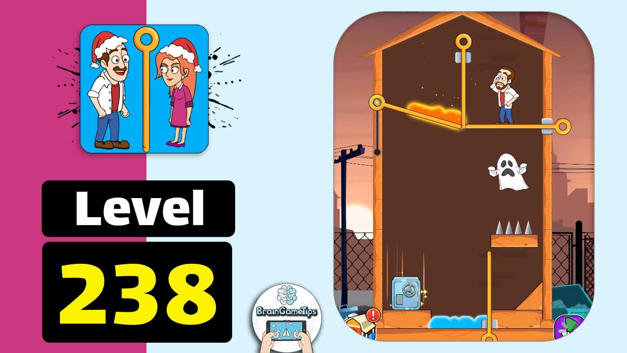 Home Pin: Pull The Pin Puzzle - Level 238 Walkthrough