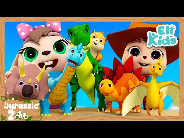 Dinosaur Song +More | Toy Fun | Eli Kids Songs & Nursery Rhymes class=