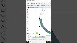 Graphics Design Tutorial 🎨 | CorelDRAW Logo Design 🔥| Learn Corel Draw #coreldraw #shorts