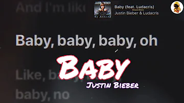 Justin Bieber - Baby ft. Ludacris [Slowed+Lyrics]
