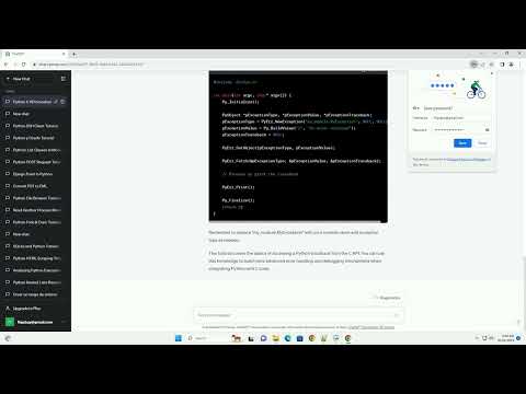 Accessing a Python traceback from the C API