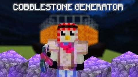 Making Superfast Cobblestone Generator in Craftersmc skyblock