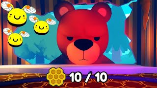BEE SWARM ESCAPE! Obby 10 Honey Locations Gameplay Walkthrough | Roblox