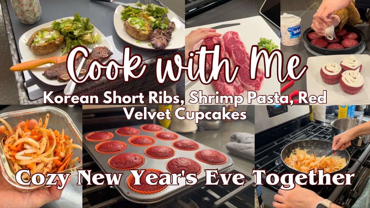 Cook with Me | A Relaxed New Year's Eve as a Couple👨‍🍳🍝 - YouTube