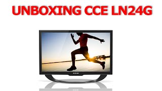 Unboxing e teste rápido: TV CCE LN24G