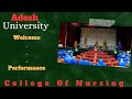 Welcome Performance ON Fresher Party | Nursing Students | Adesh University | #trending #dance