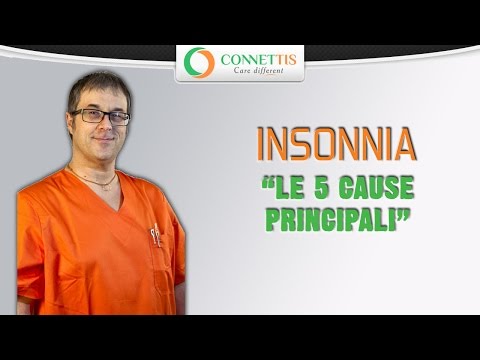 Cause insonnia: Ecco