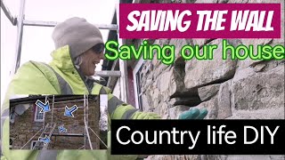 DIY Renovating Saving a Sand Stone Wall From Collapsing on our home. by  Escape with Dawn Porter  184 views 2 weeks ago 14 minutes, 1 second