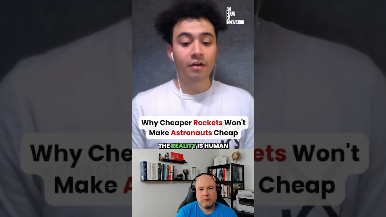 Why Cheaper Rockets Won't Make Astronauts Cheap