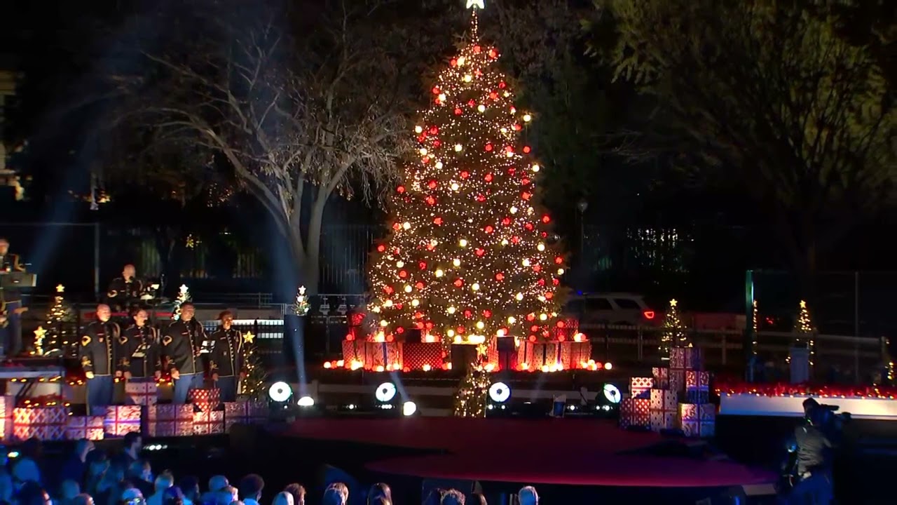 2021 National Christmas Tree Lighting ceremony takes place at White