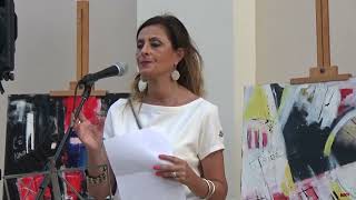 MARIA TERESA TOGLIA - LA CROCE  ( poesia di Paolo Parzanese ) POETANDOPER IL BORGO - CALITRI - AV-