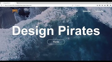 How To Add Video Background In Website Using HTML & CSS