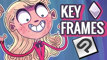 Cameras and Keyframes in Clip Studio Paint