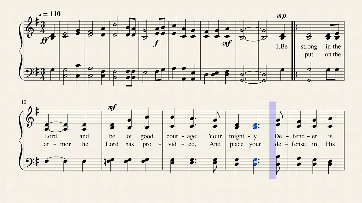 Be Strong in the Lord (STRENGTH)