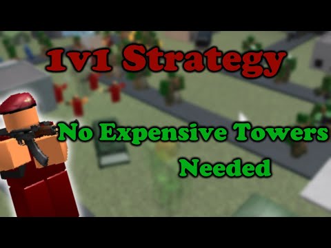 Tower Battles 1v1 Mercenary Strategy Youtube - roblox tower battles new update new 1v1 triumph strategy