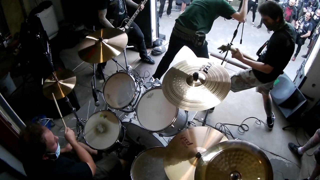 Narcosa - live @ Eternia, Prague (22.05.2020) (drum cam)