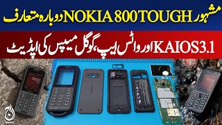 Nokia 800 Tough | Rugged Phone | KaiOS 3.1 | USB-C | IP68 | Durable Mobile - Aaj Digital 2025