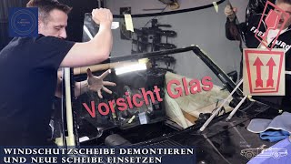 Steinschlag auf der Scheibe selber reparieren!