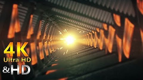 High Tech Alien Tunnel | 4k VJ Loops | Motion Graphics Background