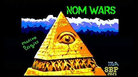 NomWars - Amstrad CPC - Short gameplay - captured from real hardware