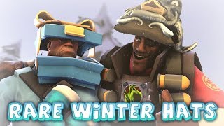 TF2: Rarest & Coolest Winter Hats & Items!