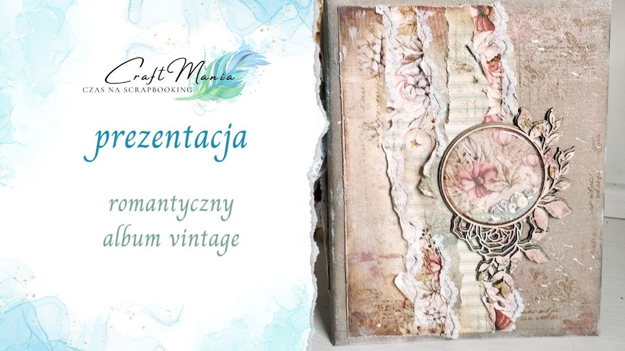 Romantyczny album vintage - warsztaty stacjonarne, prezentacja