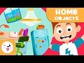 Learning the house - Vocabulary Builder for kids