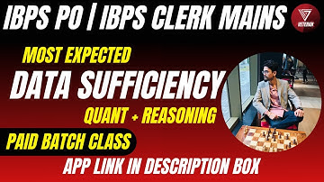 PAID CLASS | DATA SUFFICIENCY | QUANT | REASONING | YASHRAJ SIR