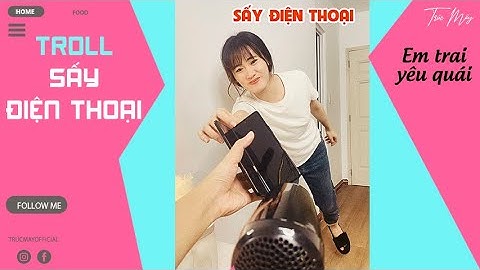 Sấy Galaxy Z Fold 3 troll chị gái và cái kết | Trúc Mây - Em trai yêu quái