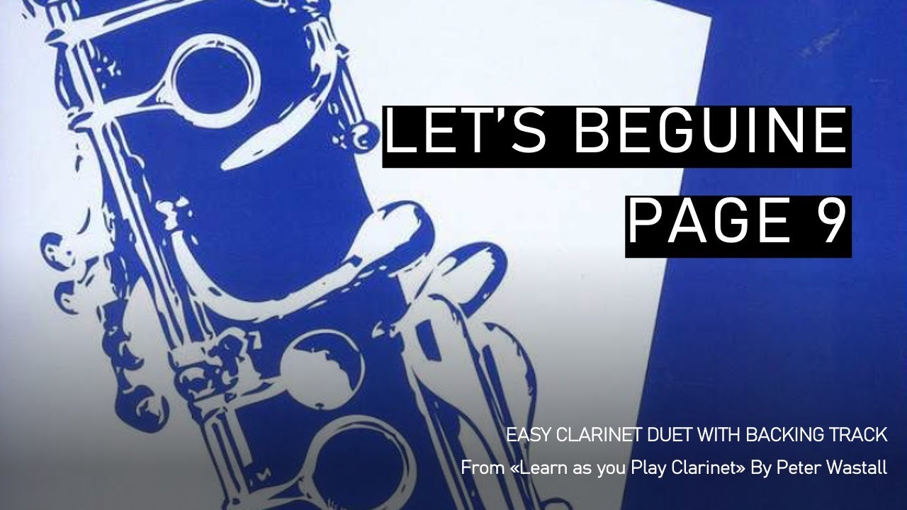 Let's beguine Peter Wastall Play Along