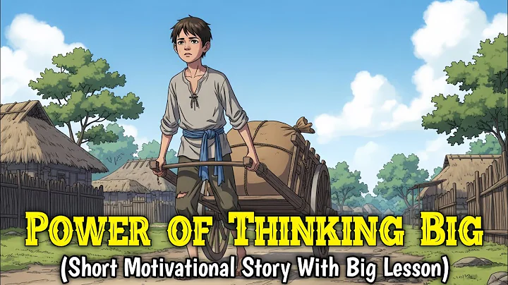 Power of Thinking Big - Story of a Poor Boy With Empty Pockets | Powerful Motivational Story