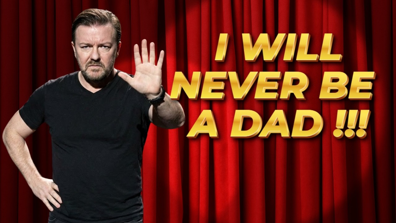(Stand Up Comedy) Ricky Gervais: Why I Will NEVER Be A Father ?!