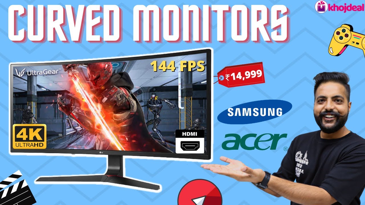 Best Curved Monitors In India 2022 🔥 Top 165 Hz Curved Display for