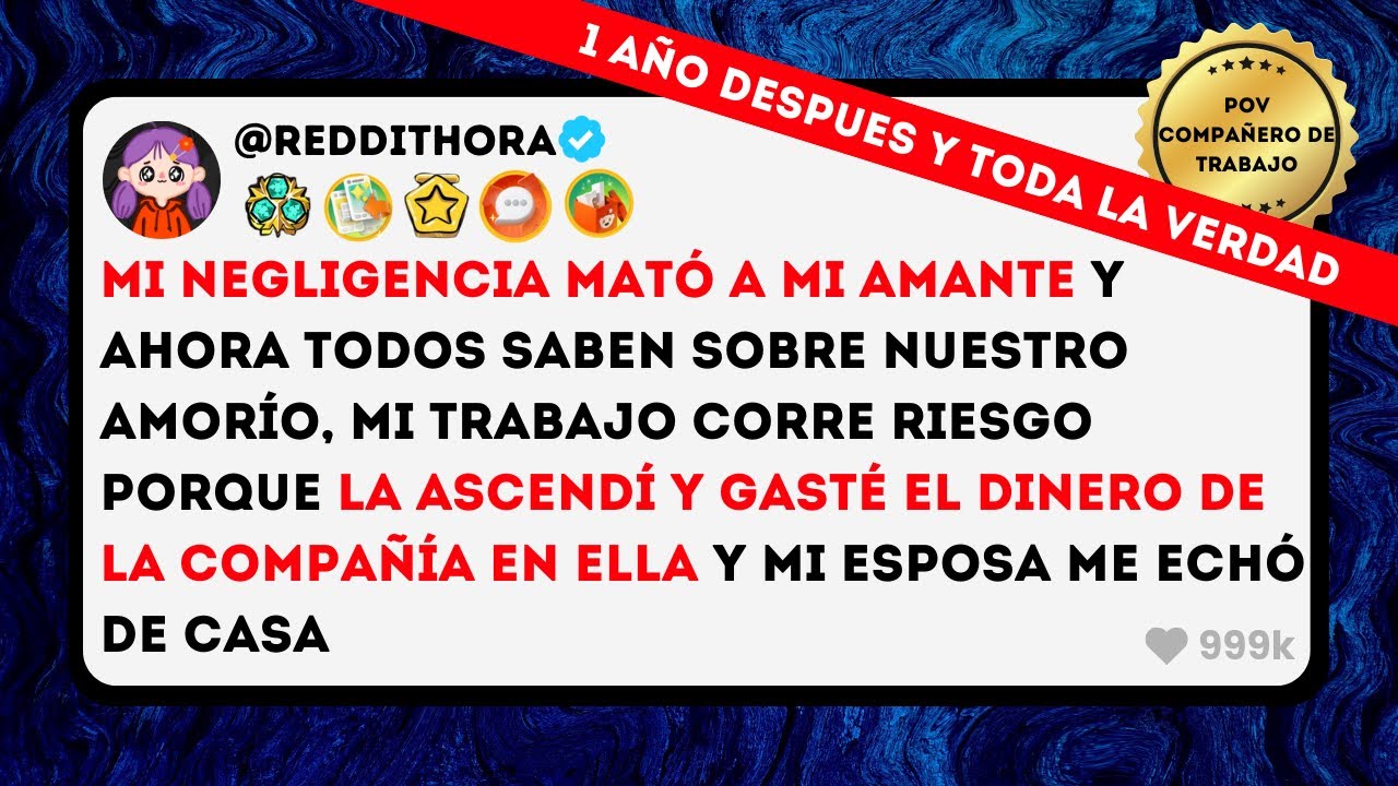 Mi Negligencia MATÓ a mi AMANTE y ahora Todos saben sobre Nuestro Amorío, Mi Trabajo Corre Riesgo...