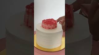 premium floral cake😳🥰 #begginerfriendly #R11nozzle #cakedecorating