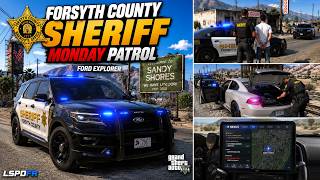🚔 GTA 5 LSPDFR | Forsyth County Sheriff Patrol | Ford Explorer On Duty!