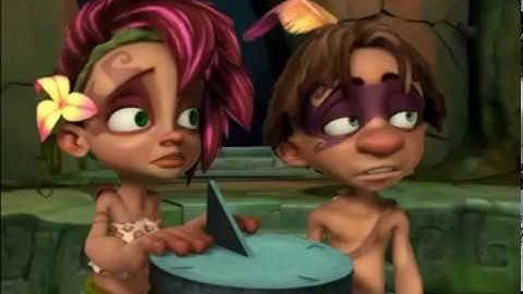 Tak and the Power of Juju - Tak and Jeera transforms into Monkeys