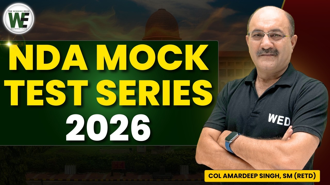 NDA Mock Test Series 2026 for NDA Entrance Exam April 2026 | NDA Mock Test 2026